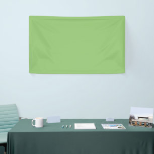 Pistachio Solid Colour Banner