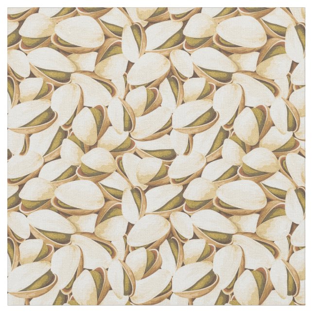Pistachios Fabric (Close Up)
