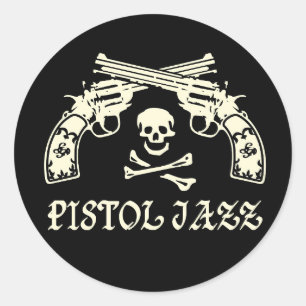 PISTOL JAZZ Sticker