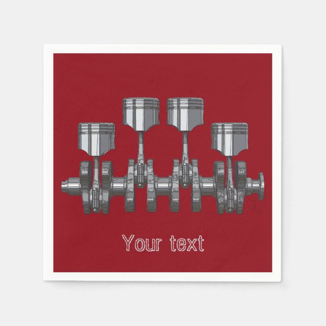 Piston Crankshaft Napkin (Front)