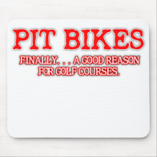 Pit Bike Golf Dirt Bike Motocross Mousepad