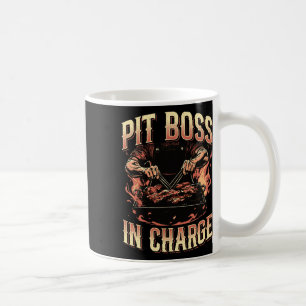 Pit Boss In Charge Bbq Grill Masters Pitmaster Mea Coffee Mug