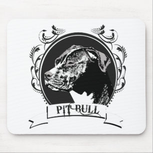 PIT BULL (2) MOUSE PAD