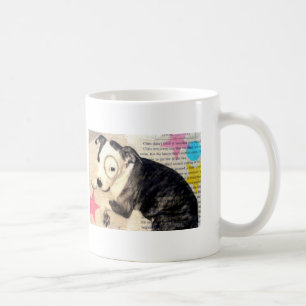 pit bull / amstaff pup coffee mug