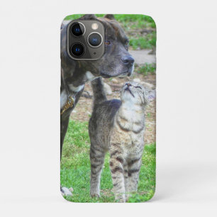 Pit Bull and Cat iPhone 11 Pro Case