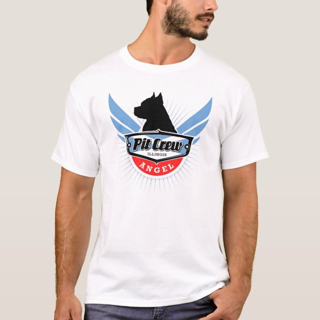 Pit Bull Angel- Short Sleeve T-Shirt (Front)