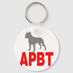 PIT BULL APBT KEY RING
