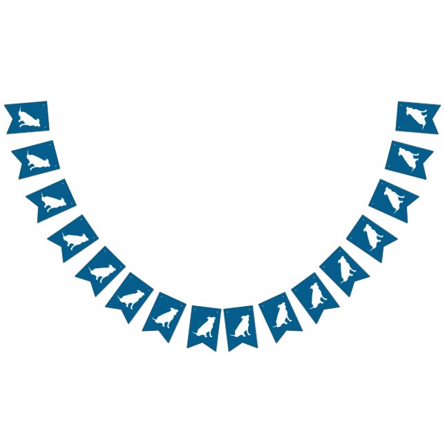 Pit Bull Baby Shower Dog Pitbull Blue Boy Bunting (All)