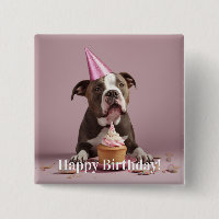 Pit Bull Birthday Celebration