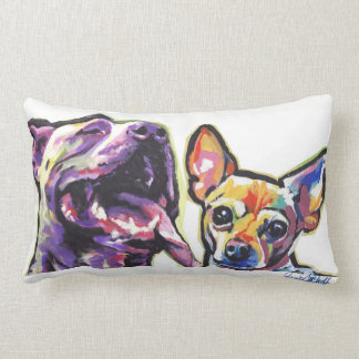 Pit bull Chihuahua Lumbar Cushion