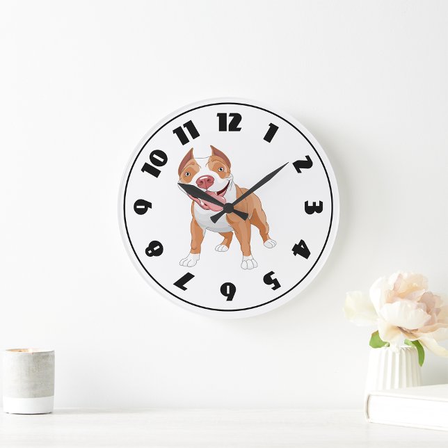 Pit Bull Clock (Creator Uploaded)