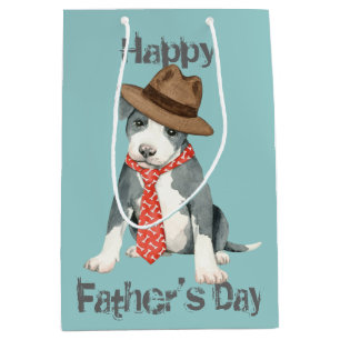 Pit Bull Dad Medium Gift Bag