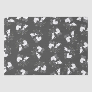 Pit Bull Dog Baby Shower Gender Neutral Pitbull Tissue Paper