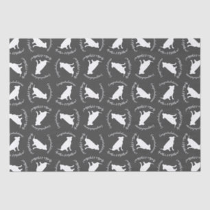 Pit Bull Dog Baby Shower Gender Neutral Tissue Paper