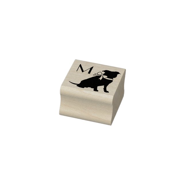 Pit Bull Dog Puppy Pitbull Rubber Stamp (Stamp)