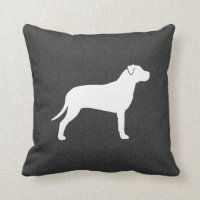Pit Bull Dog Silhouette