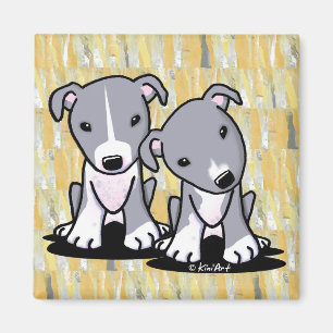 Pit Bull Duo Magnet
