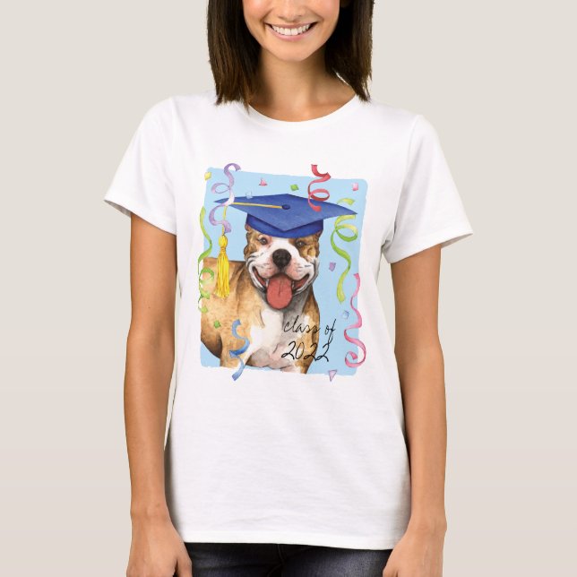 Pit Bull Graduate T-Shirt (Front)