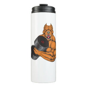 Pit Bull Gym Fitness - Weightlifting Deadlift Body Thermal Tumbler