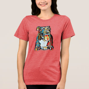 Pit Bull in Colours Tri-Blend Shirt