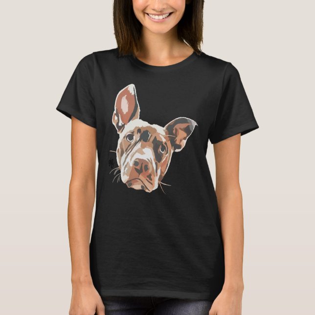 Pit Bull Lab Mix Dog T-Shirt (Front)