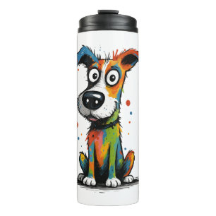 Pit bull love thermal tumbler