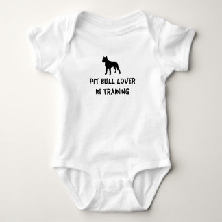Pit bull lover baby bodysuit