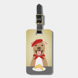 Pit Bull Luggage Tags