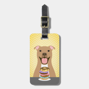 Pit Bull Luggage Tags
