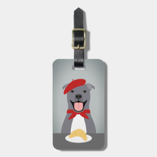Pit Bull Luggage Tags
