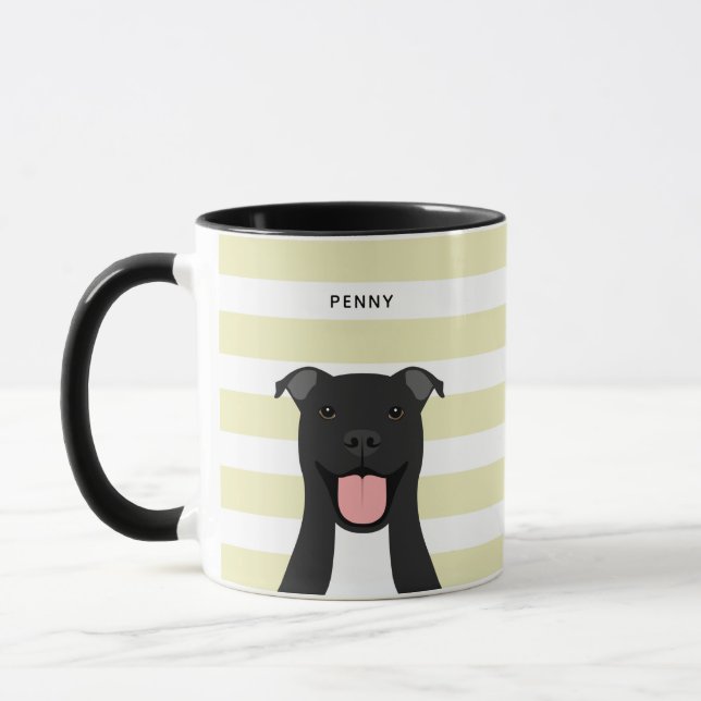Pit Bull Mugs (Left)
