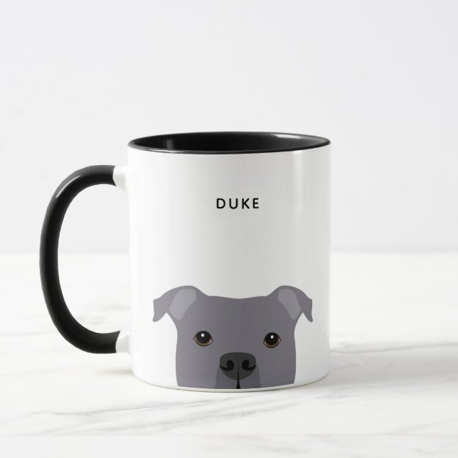 Pit Bull Mugs (Left)