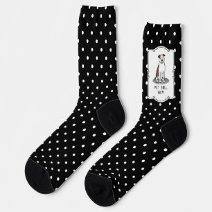 Pit Bull Mum (lt brindle white 3) Dog Mum Socks