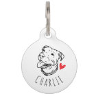 Pit Bull Personalised ID Tag