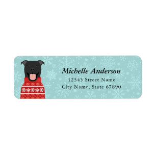 Pit Bull Return Address Labels
