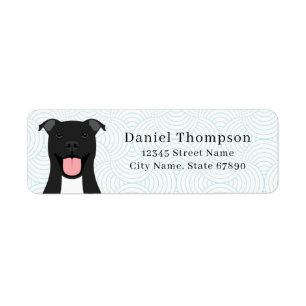 Pit Bull Return Address Labels