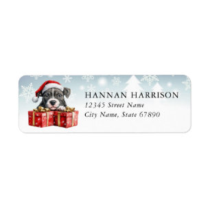 Pit Bull Return Address Labels