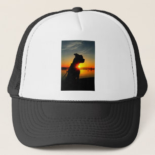 Pit Bull Sunrise Trucker Hat