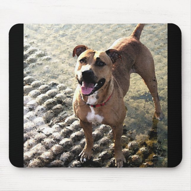 Pit Bull Terrier Mouse Pad (Front)