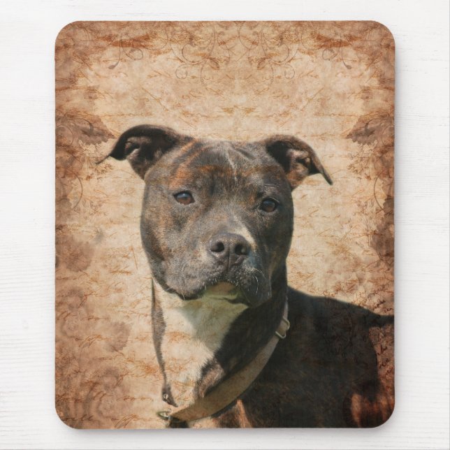 Pit Bull Terrier Mouse Pad (Front)