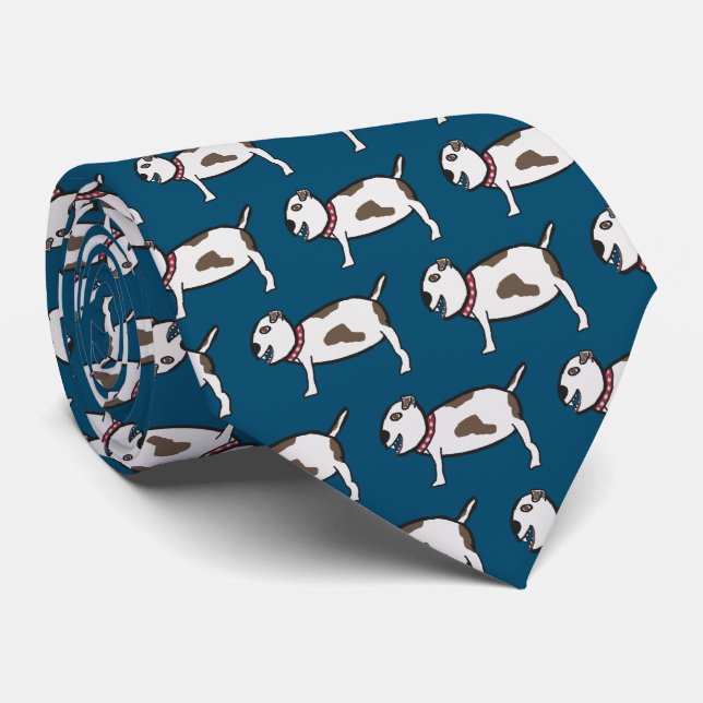 Pit Bull Terrier Tie (Rolled)