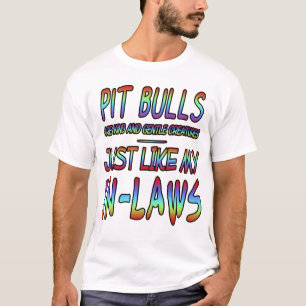 Pit bulls are kind and gentle creatures T-Shirt
