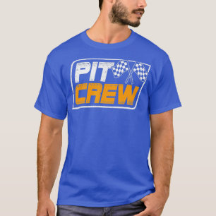 Pit Crew Funny Drag Racing Mechanic Race Track T-Shirt