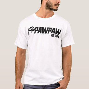 Pit Crew Pawpaw Race Birthday Family Racing Pawpaw T-Shirt