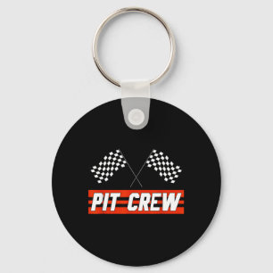 Pit Crew Race Car - Hosting Parties Key Ring