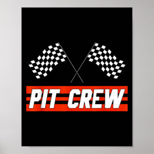 Pit Crew Race Car - Hosting Parties Poster