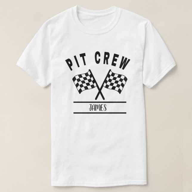 Pit Crew Shirt, Family Matching Shirt And baby   (Design Front)