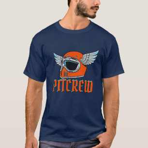 Pit Crew Staff Themed Birthday Event Party Pocket T-Shirt