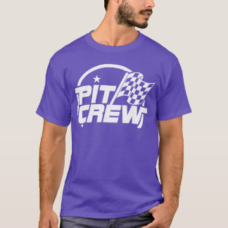 Pit Crewee Race Car Birthday Family Matching Racin T-Shirt