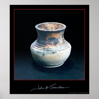 Pit-fired Vessel ~ 1992 Poster
